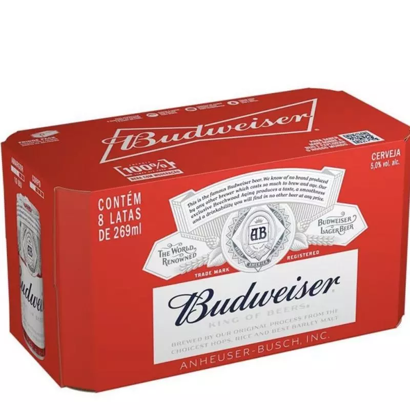 Cx Budweiser269ml 8un