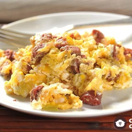 huevos rancheros con chorizo