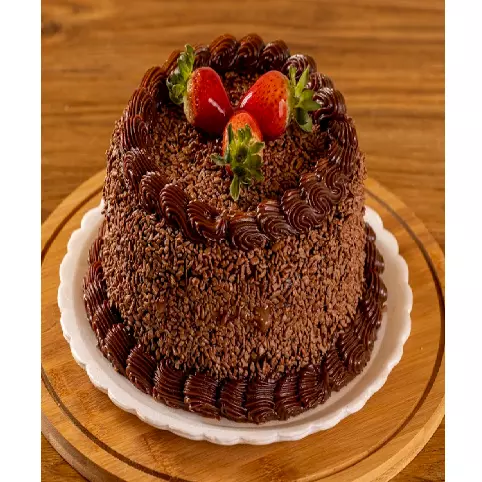Morango c/ chocolate Preto