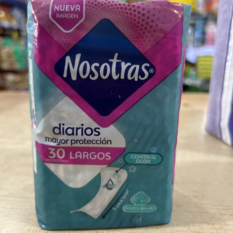 Protector diario nosotras 30unidades