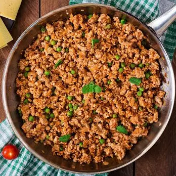 Carne Moída C/ Molho de Tomate