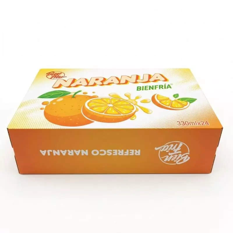 Caja de refresco de naranja (24u)