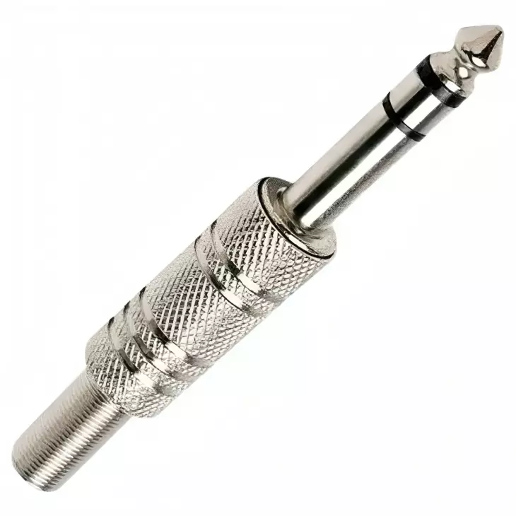 CONECTOR P10 CROMADO MXT ESTEREO