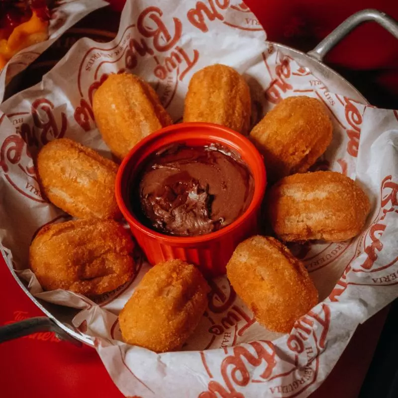 Mini Churros doce de leite