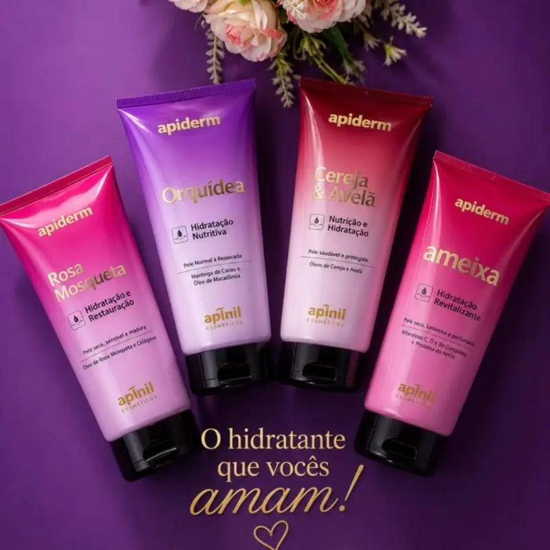 Kit 4 Hidratantes Apinil 190g