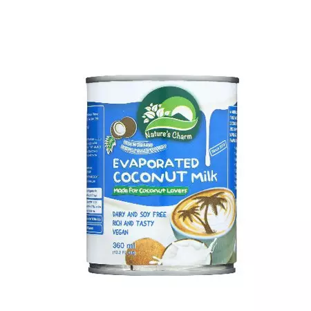 Leche evaporada de coco 360ml