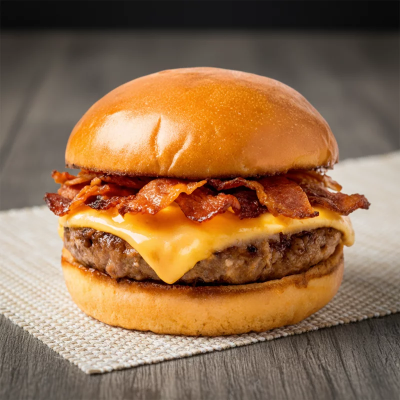 BACON SMASH + PAPAS
