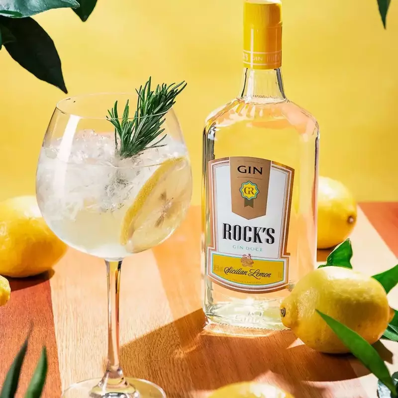 GIN ROCKS LIMÃO SICILIANO 1L