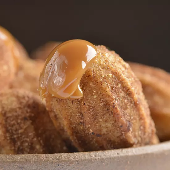 Mini churros doce de leite 6 unid