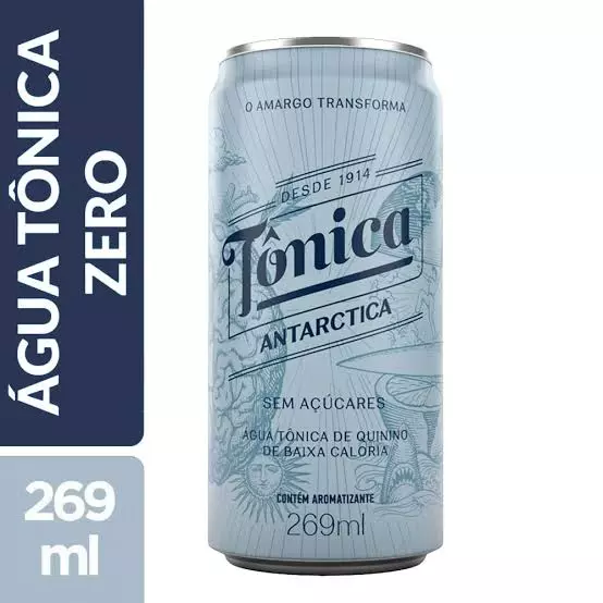Tônica Antarctica zero Lata 269ml