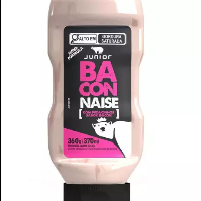Maionese Com Bacon Baconnaise Junior