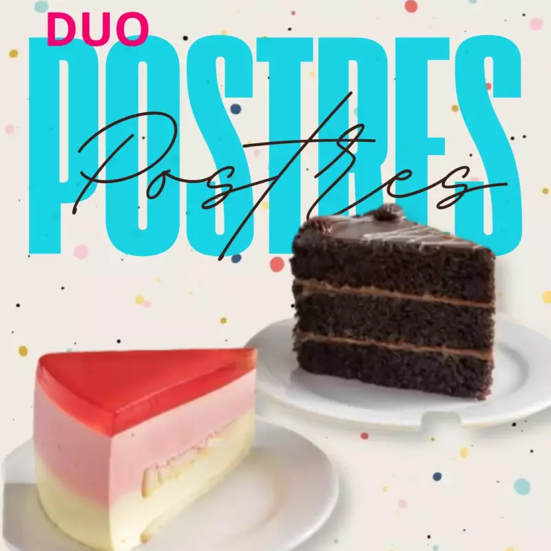Duo POSTRES 🍰 2 postres x s/15.00*