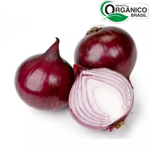 Cebola Roxa Orgânica