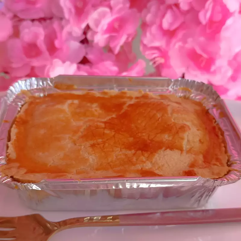 Empadão de frango com catupiry