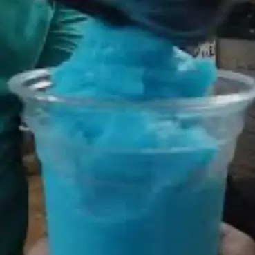 ICE chicle azul