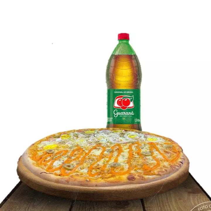 PIZZA GRANDE ASSADA  + REFRI 1,5