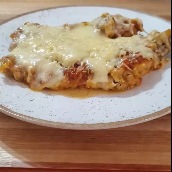 Bife à parmegiana aprox.450gr