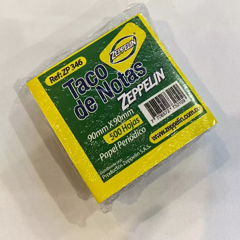 TACO DE NOTAS