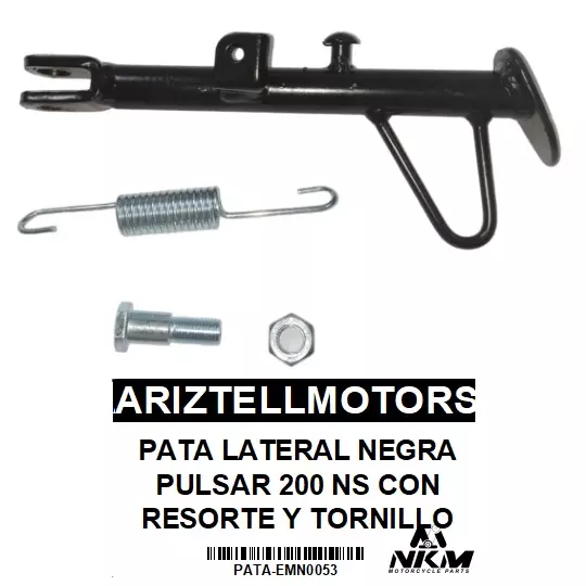 PATA LATERAL PULSAR 200 NS CON RESOR
