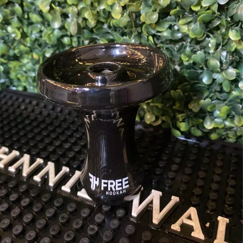 Rosh Free Hookah PRETO BRILHANTE