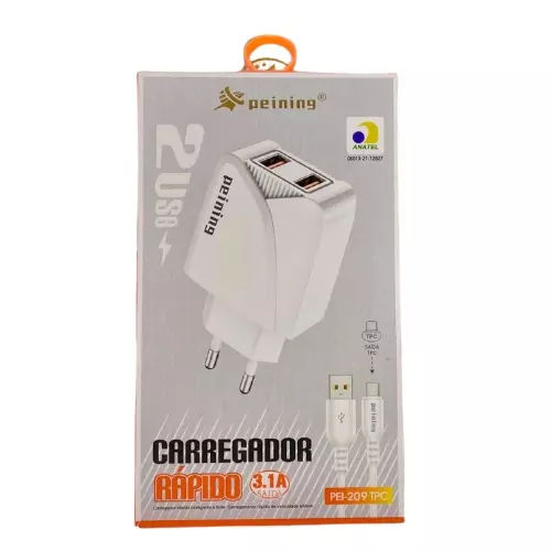 CARREGADOR TC PEINING PEI-209 TPC