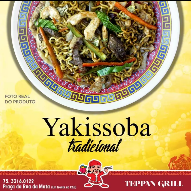 YAKISSOBA TRADICIONAL PROMOÇÃO