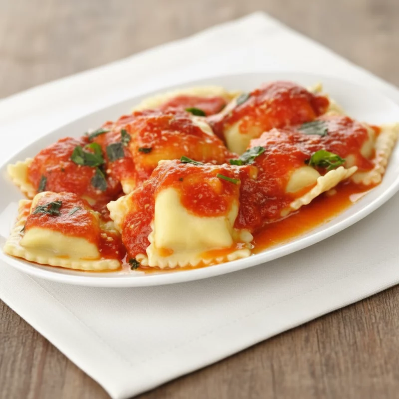 RAVIOLLI RECHEADO DE 3 QUEIJOS