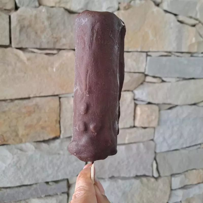 Delipaletas bañadas de chocolate