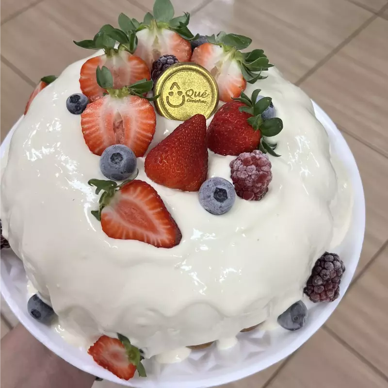 Bolo Iogurte Mirtilo