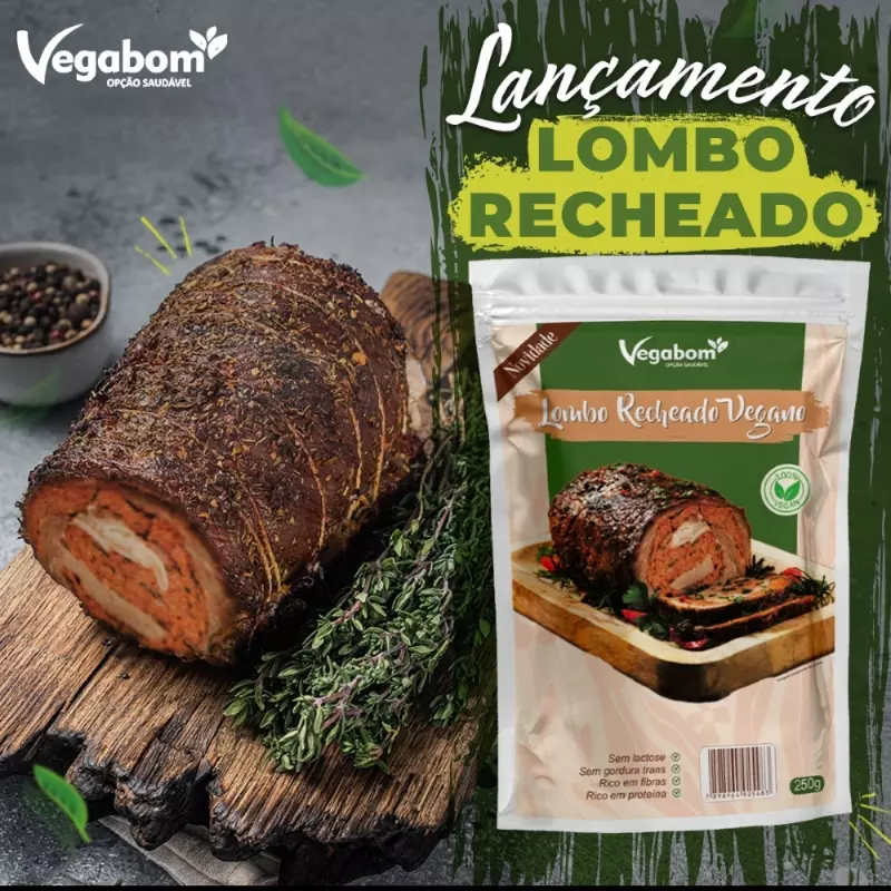 Lombo Recheado Vegabom