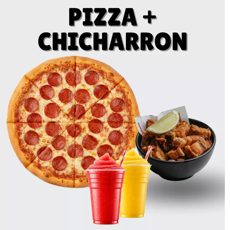 PROMO PIZZA + CHICHARRON