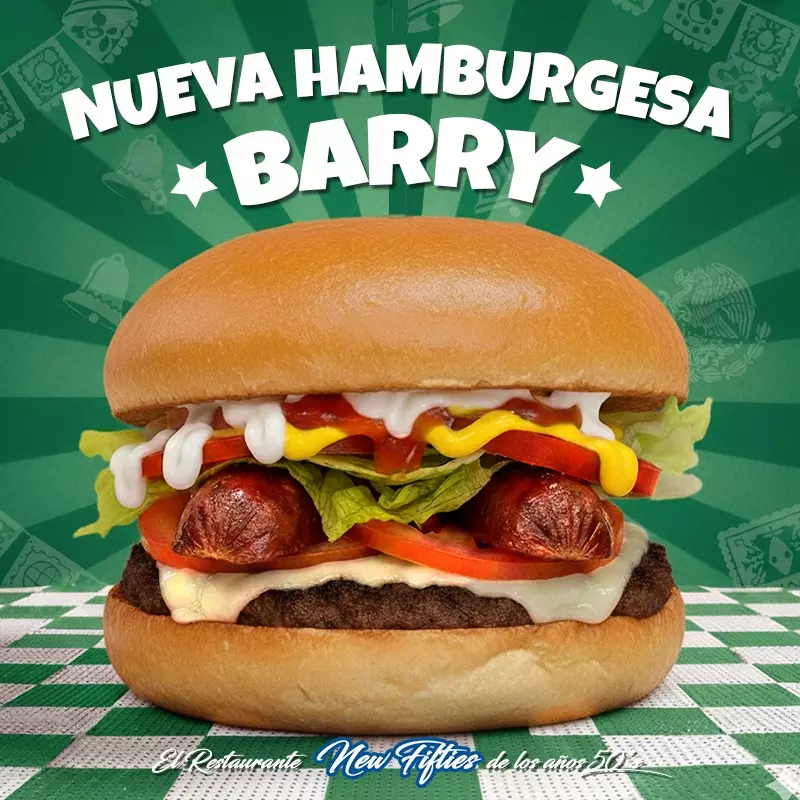 HAMBURGUESA BARRY ✨🤘🏻