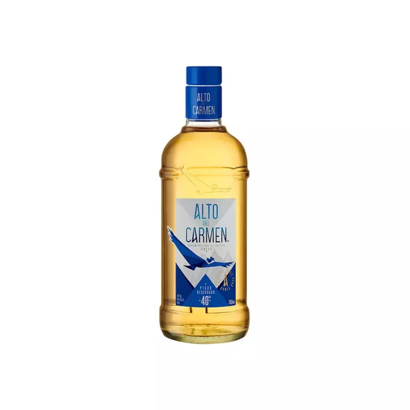 Pisco Alto del Carmen 40° Azul 750cc