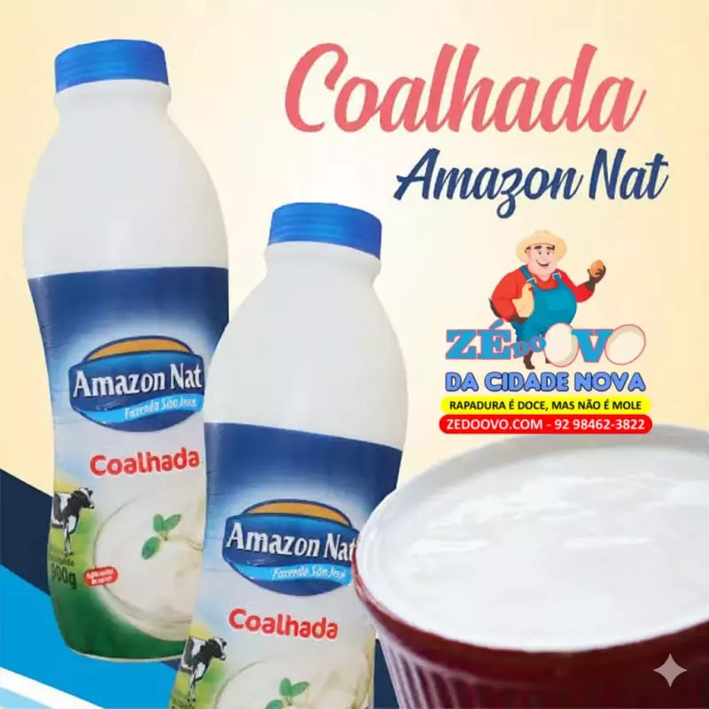 Coalhada 900g - Amazon Nat