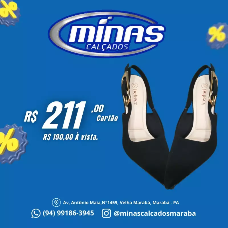 Scarpin Preto RF:T9430