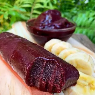 Geladinho Gourmet Sabor Açaí+Banana