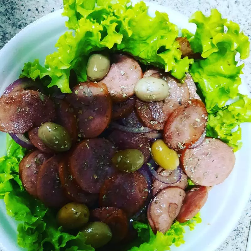 Porção calabresa