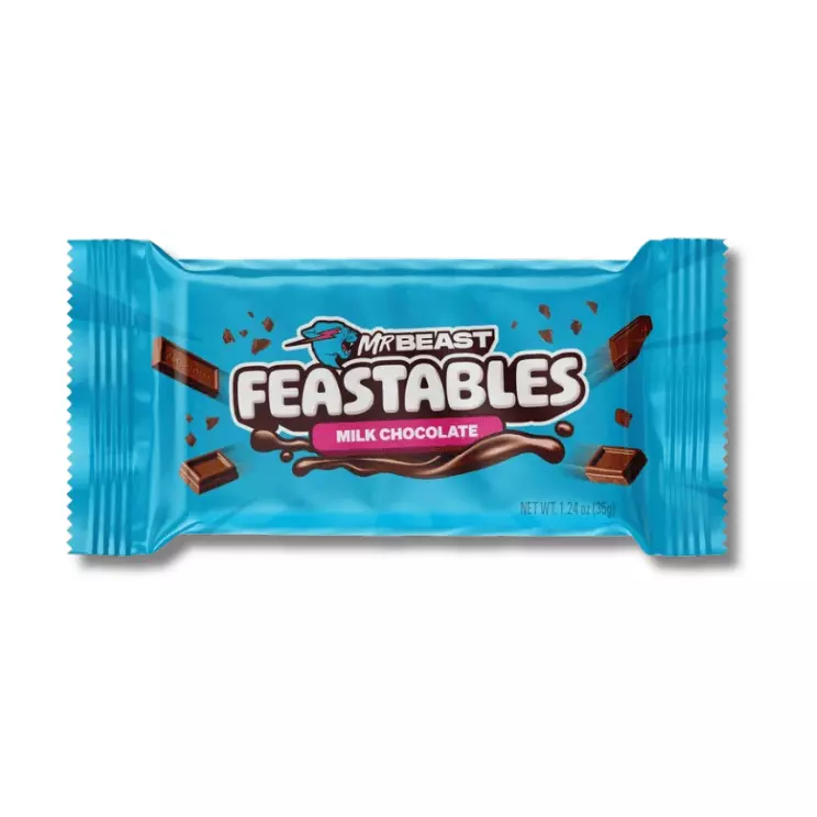 Feastables milk chocolate 1.24 oz