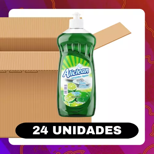 Bulto Aliclean Jabón Limón 350ml
