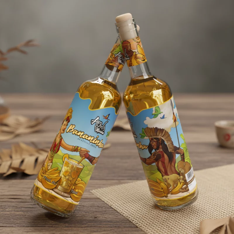 Cachaça Bananinha Aows Mininu