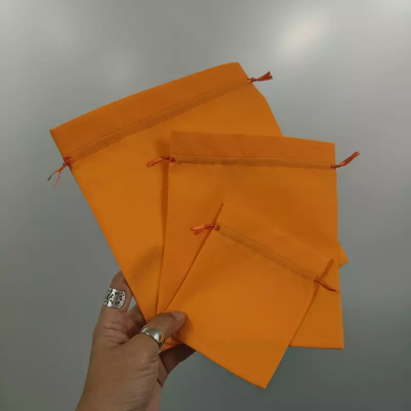 Bolsa Tela Ecológica Naranja