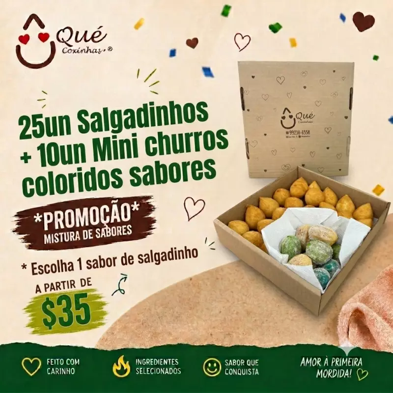 COPA Box 25un Salg+10un Churros