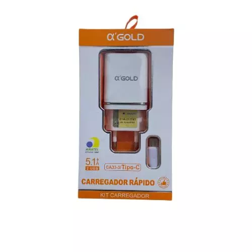 CARREGADOR GOLD TIPO-C CA33-3