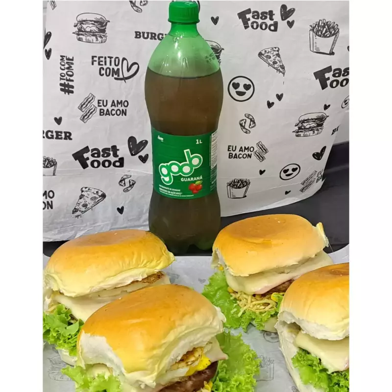 Combo: 4 eggs Burgers + Goob de 1 L