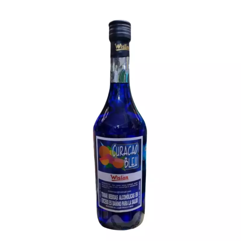 CURACAO BLUE WISLAN  0% ALC. 750 ML