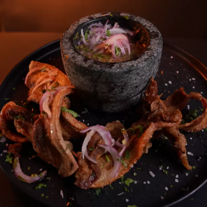Ceviche de chicharron