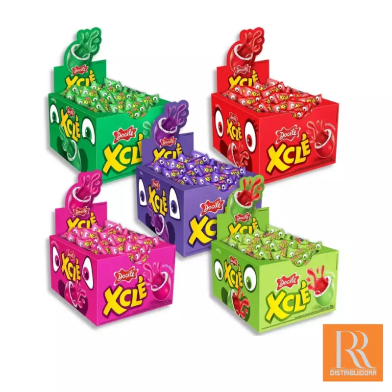Chiclete XCLÉ Caixa Com 40 Unidades