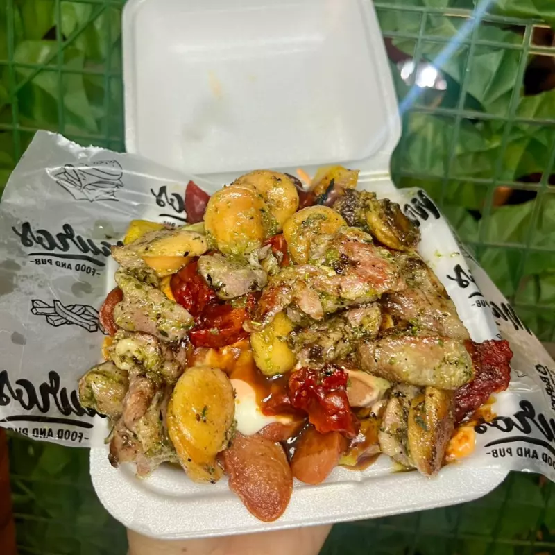 Super salchipapa personal