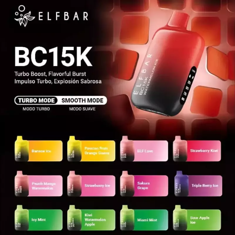 Elfbar BC 15k Bubbaloo Grape