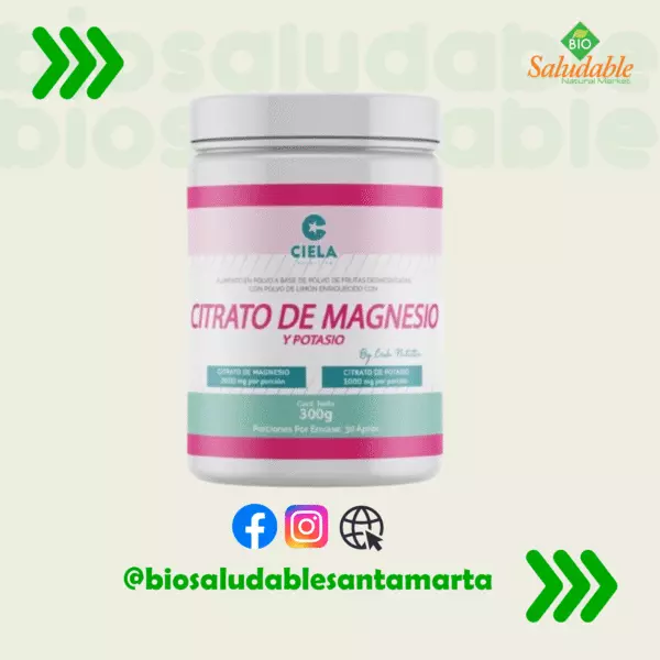 CITRATO DE MAGNESIO Y POTASIO